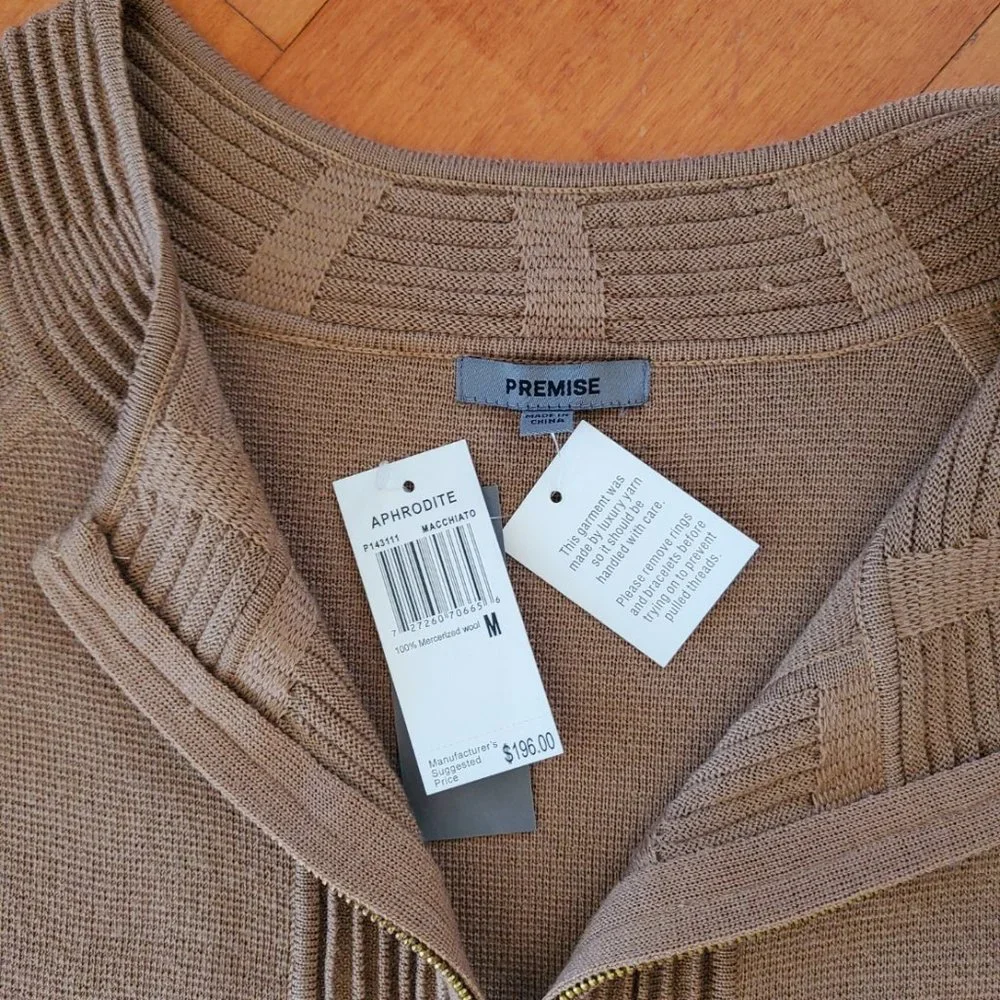 Overcoat and Sleeveless Dress- Wool Set,  M - Picture 10 of 10